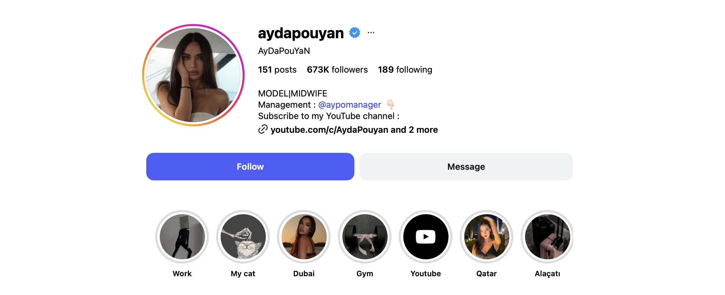 بیوگرافی آیدا عشق ابدی 6 اینستاگرام آیدا عشق ابدی